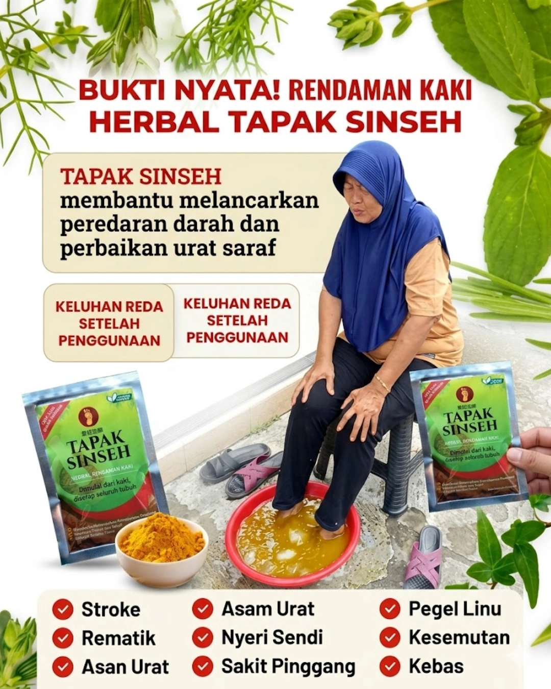 Herbal Rendam Kaki 4