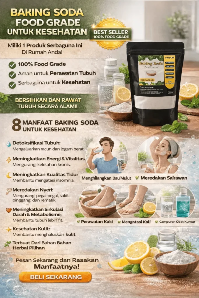 Herbal Baking Soda Food Grade 2